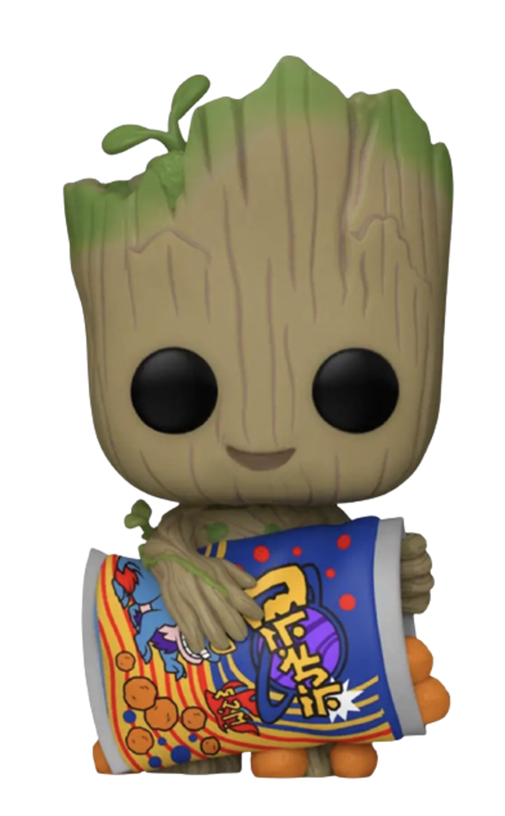 Фигурка Funko POP! Bobble Marvel I Am Groot Groot With Cheese Puffs (FL) (Exc)