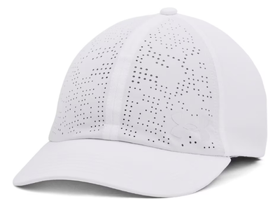 Теннисная кепка Under Armour Women's UA Iso-Chill Breathe Adjustable Cap - white