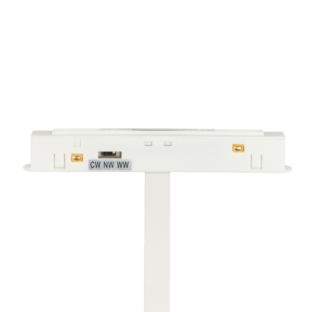 Трековый магнитный светодиодный светильник 20W 48V 20-60° 3000-4000-6500K MyFar RayZoom MT0222-20W3K-S-W