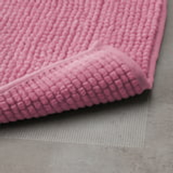 IKEA TOFTBO (ИКЕА ТОФТБО) - Коврик для ванной комнаты, розовый, 50x80 см