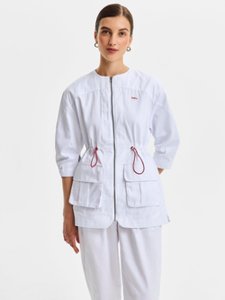 Жакет медицинский женский Волюмэ, белый