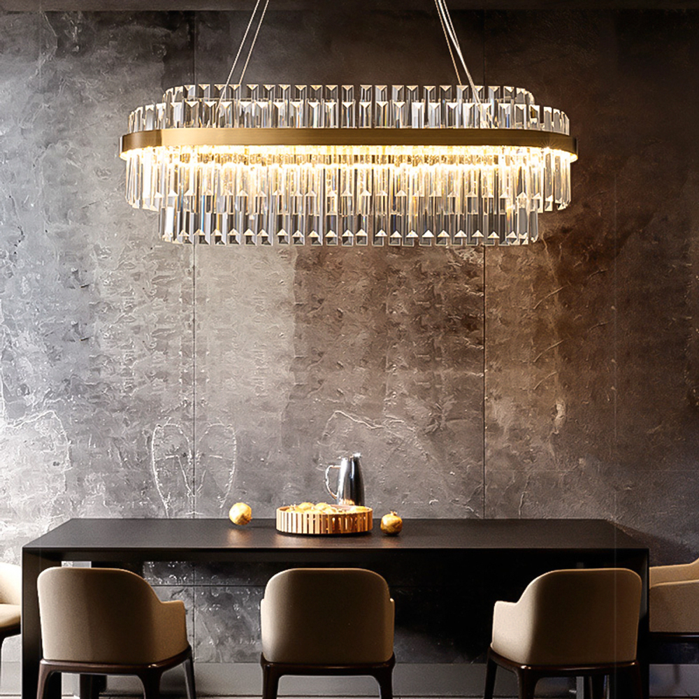 Люстра Cloyd BROTIGAN-C C1 / шир. 100 см - латунь (арт.10772)