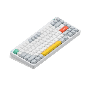 Беспроводная механическая клавиатура QMK Nuphy Halo75 V2 Ionic White, RGB, Hot Swap, Silent Red Switch (Halo75v2-IW-31)