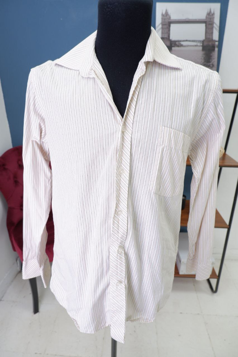 Рубашка Maestro в полоску 46-48 размер