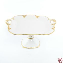 Блюдо квадратное на ножке Queen's Crown Prestige 32 см