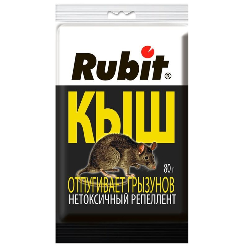 Репеллент Rubit от грызунов КЫШ 80 г (1/50)