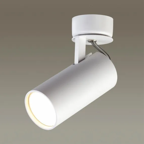 3873/1C HIGHTECH ODL19 405 белый Потолочный светильник GU10 1*50W 220V KIKO