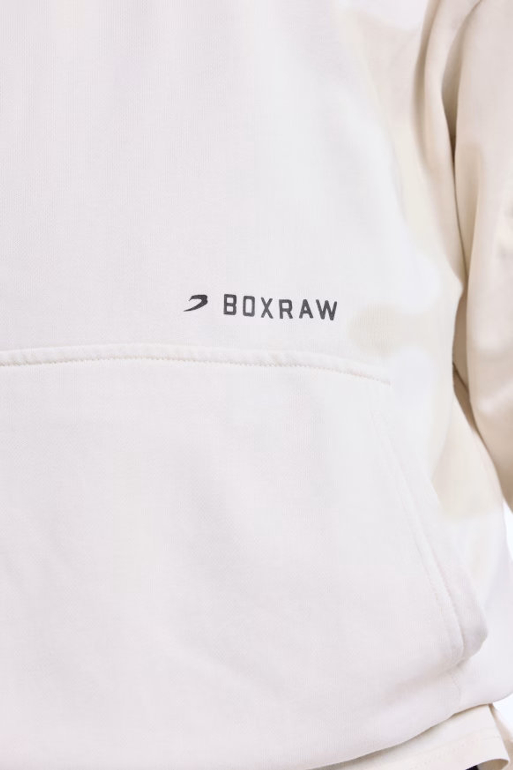 Худи BOXRAW Sparring Club бежевое