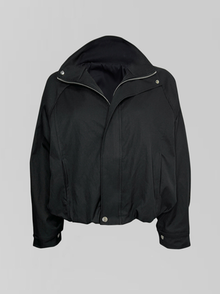 Ветровка LJHY 170 однотонная на молнии с резинкой внизу