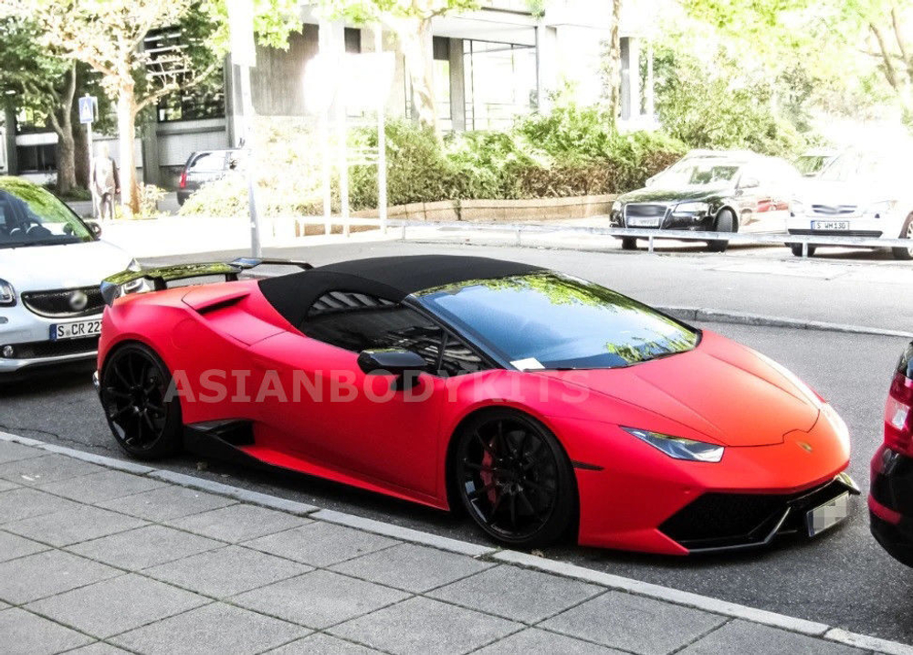 Карбоновый спойлер-крыло для Lamborghini Huracan LP580 LP610 2014-2018 Ламборгини Хуракан