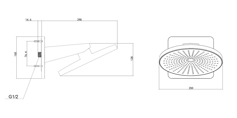 Душевой комплект Vincea Inspire VSFW-3I21MT5CH встраиваемый, термостат, двухрежимный, хром