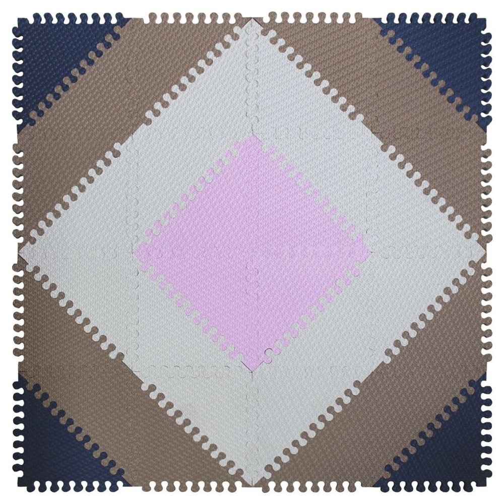 Покрытие напольное Этника-2 33х33х18/45шор (18 треугольников, 9 пазлов)