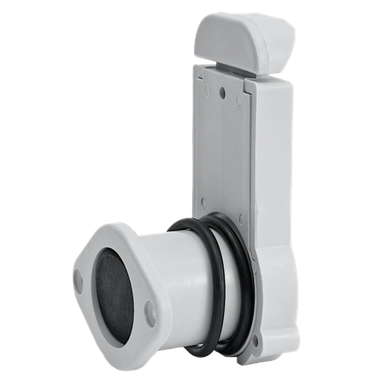 Клапан сливной Bravo NEW Створчатый Серый 34-40(36)мм DJ403628-34-40