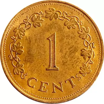 1 цент 1977 Мальта