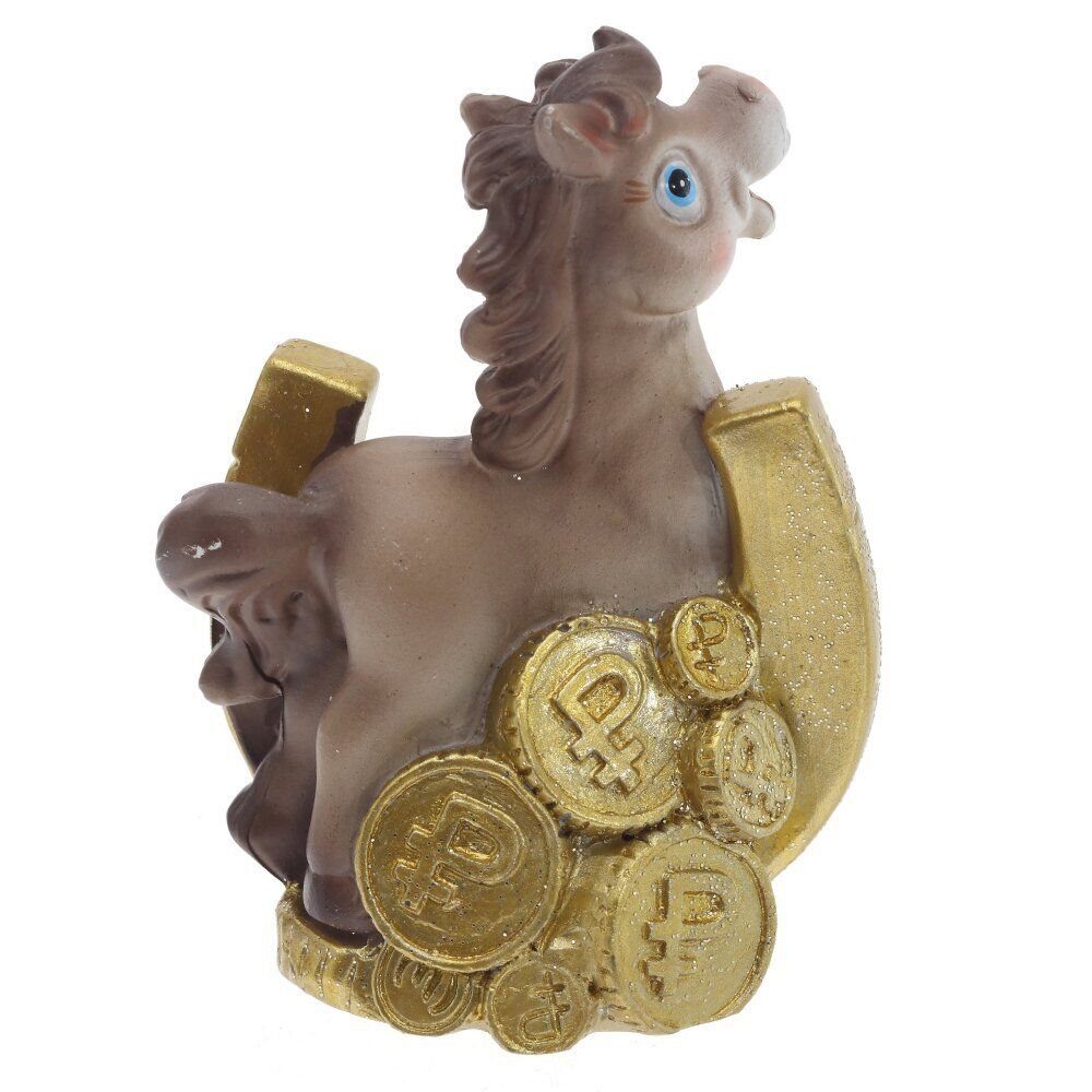 GAEM Фигурка декоративная "Лошадка", L5,5 W3,5 H7 см, 6в.