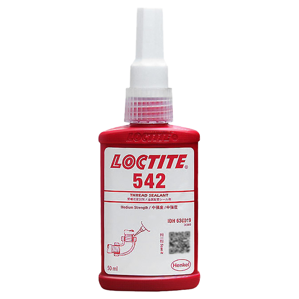 Loctite 542, уплотнитель трубной резьбы текучий для мелкой резьбы.
