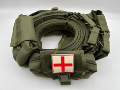 Тактический разгрузочный пояс с подсумками Yakeda Олива