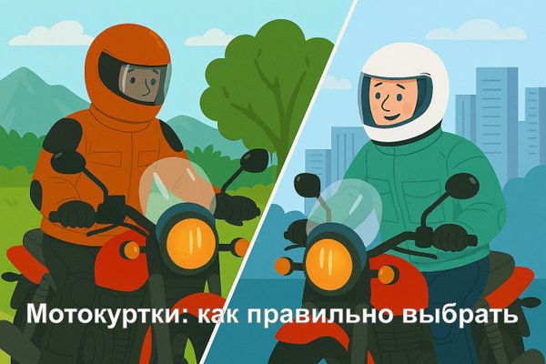 Какие мотокуртки бывают и как правильно выбрать