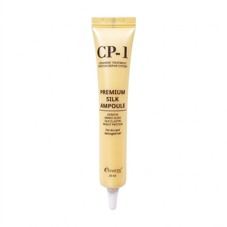 Несмываемая сыворотка для волос с протеинами шелка ESTHETIC HOUSE CP-1 Premium Silk Ampoule, 20мл