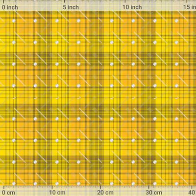 клетчатый фон в уютном жёлтом цвете  by Asahihana 1200 DPI