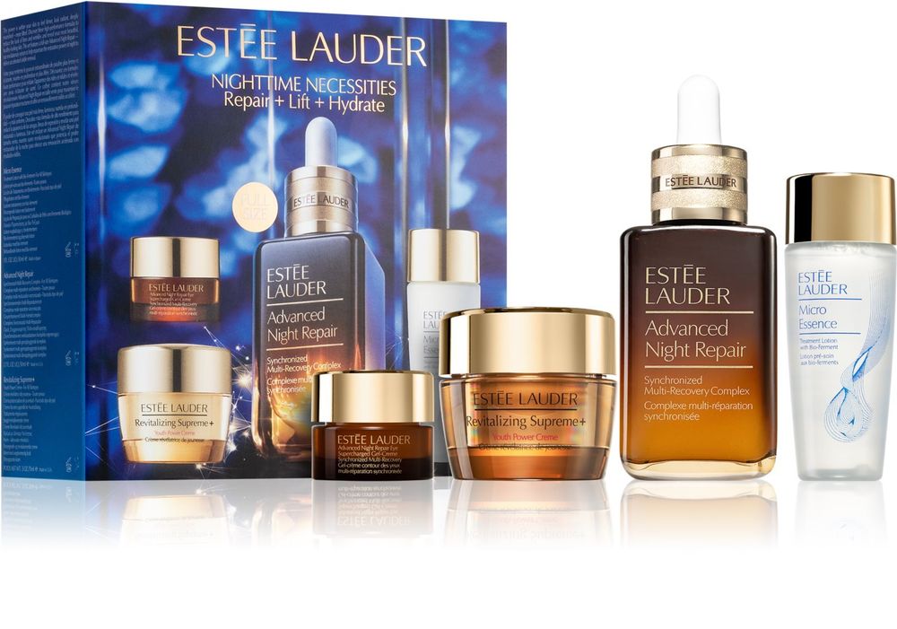 Estée Lauder Night Time Necessities Repair + Lift + Hydrate подарочный набор (для осветления и разглаживания кожи)