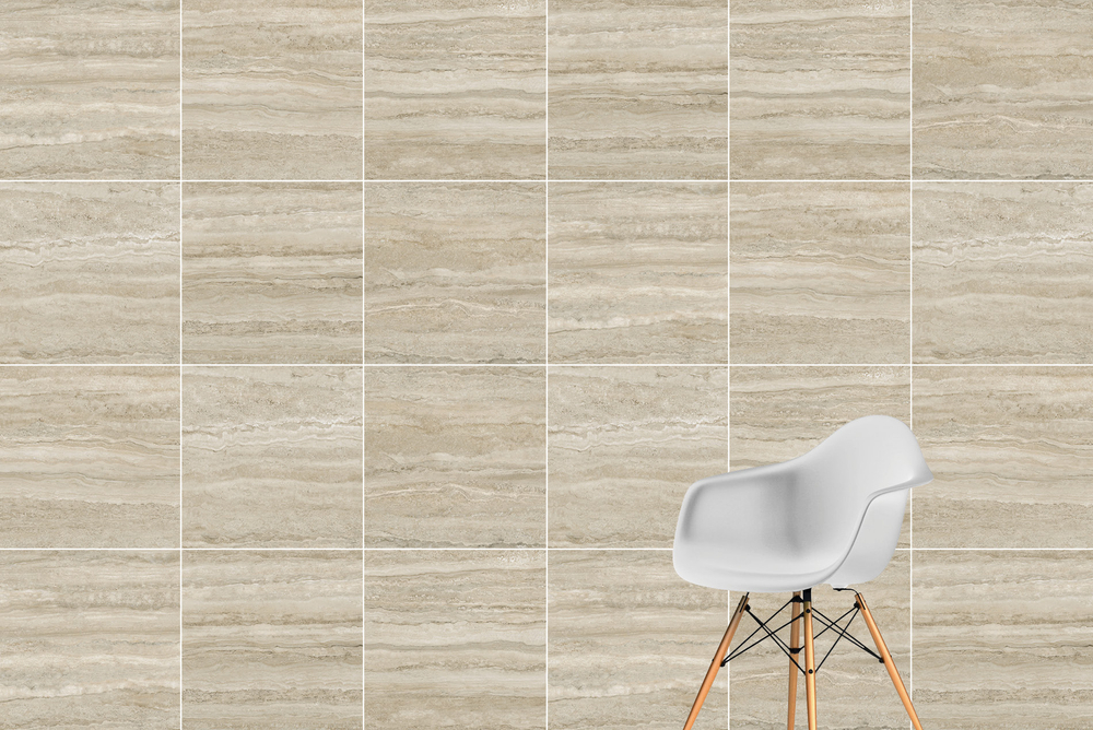 60x60 CityStone Травертин Линейный Матовый R10A
