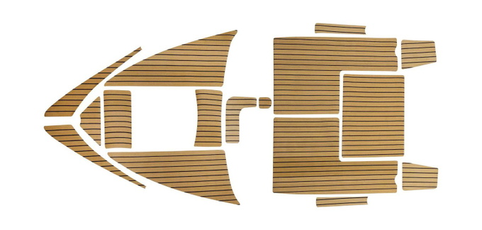 Комплект палубного покрытия для Феникс 560, тик классический, Marine Rocket