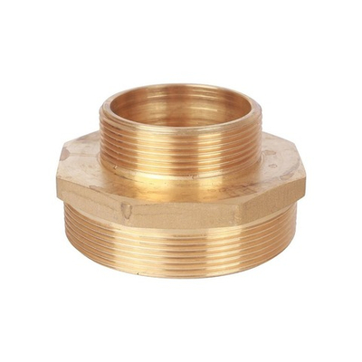 Ниппель редукционный STOUT SFT 0003 - 3" x 2" (для стальных труб, латунь без покрытия)