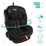 Автокресло STELLAR ISOFIX, YC06, группа 0+1+2+3 (0-36 кг), (INDIGO), (черный)