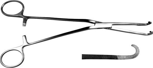 ТМ- З-95-3 Зажим к/о для глубоких полостей, прямой, 3, 214 мм (НОВОЕ ИСПОЛНЕНИЕ)