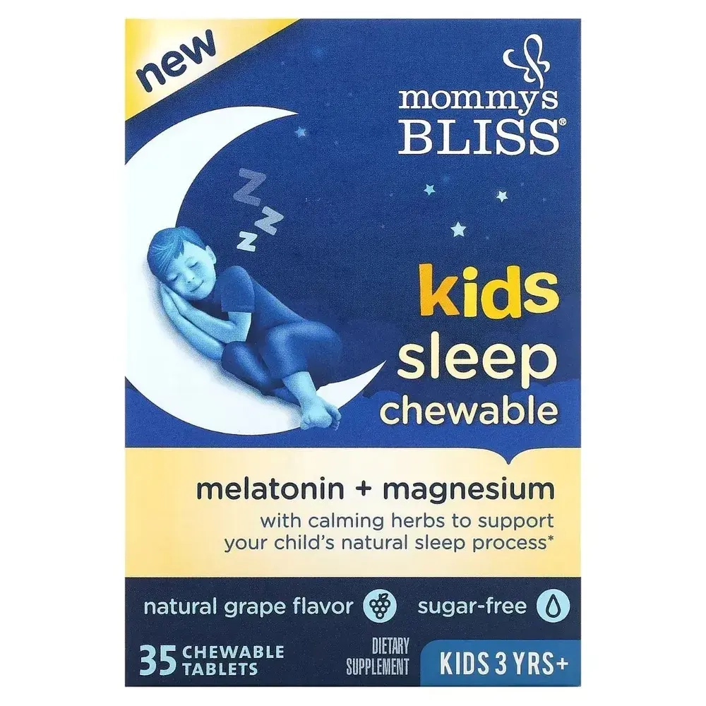 Антиоксидант Mommy's Bliss Kids Sleep Melatonin + Magnesium 35 таблеток