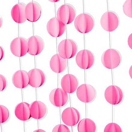 Круги 5 см "Розовые" 3Д