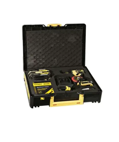 Шуруповерт аккумуляторный бесщеточный Hanskonner PLATINUM, 18В, 2х2Ач, 65Нм, кейс