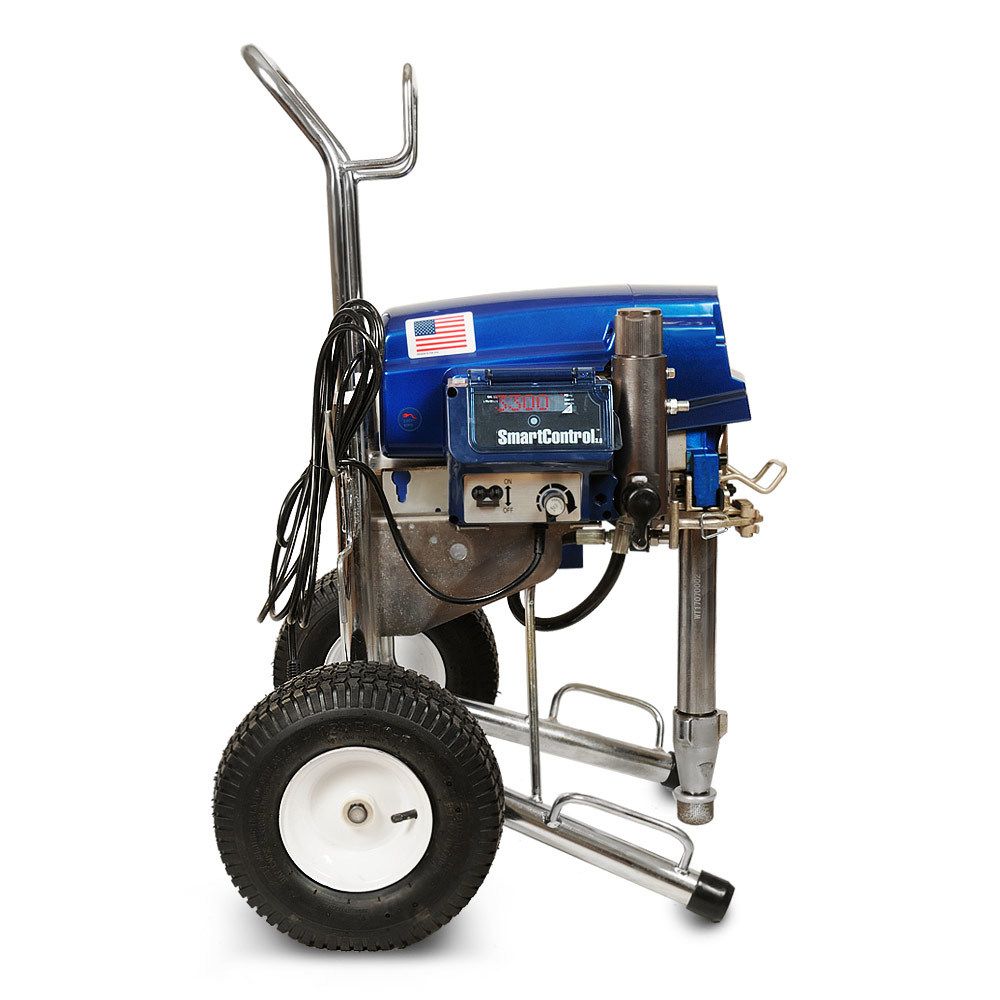 SPT1050L безвоздушная электрическая окрасочная установка 220V 50 HZ на телеге