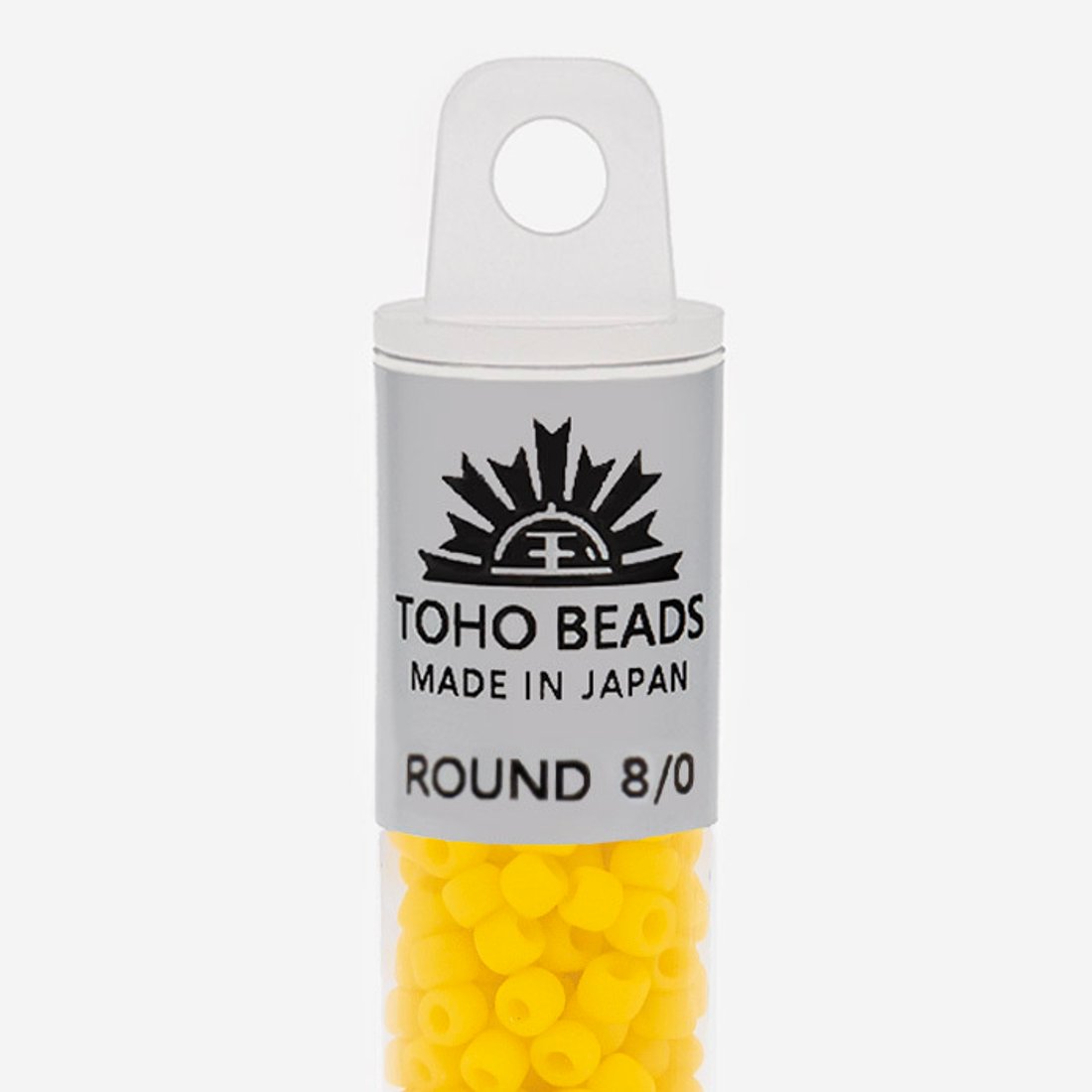 Японский бисер TOHO Round 8/0 (№42BF), непрозрачный матовый