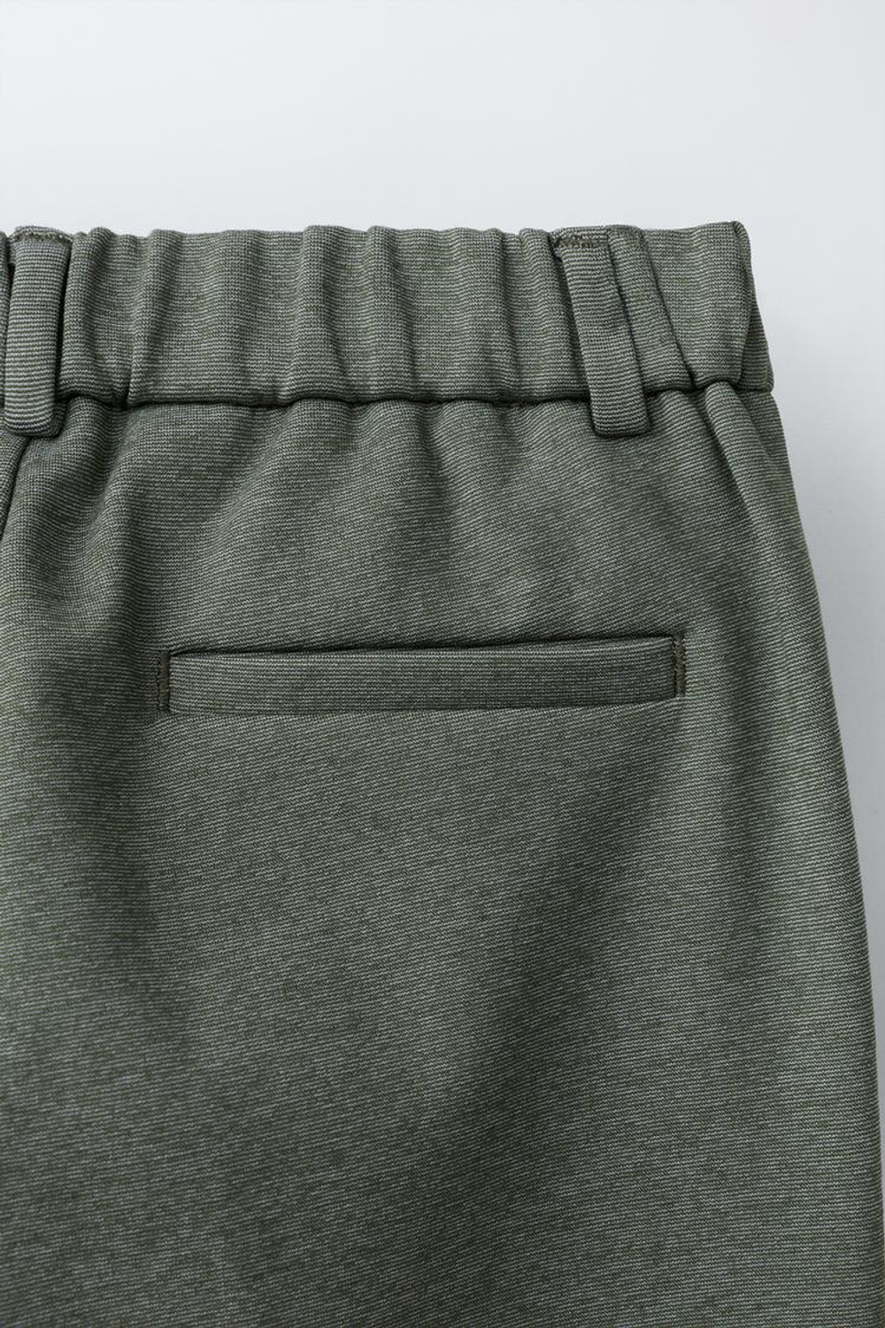 ZARA КОСТЮМНЫЕ БРЮКИ, МЯГКИЙ ЗЕЛЕНЫЙ