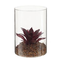 GAEM Цветочная композиция "Суккулент", L13 W13 H33 см