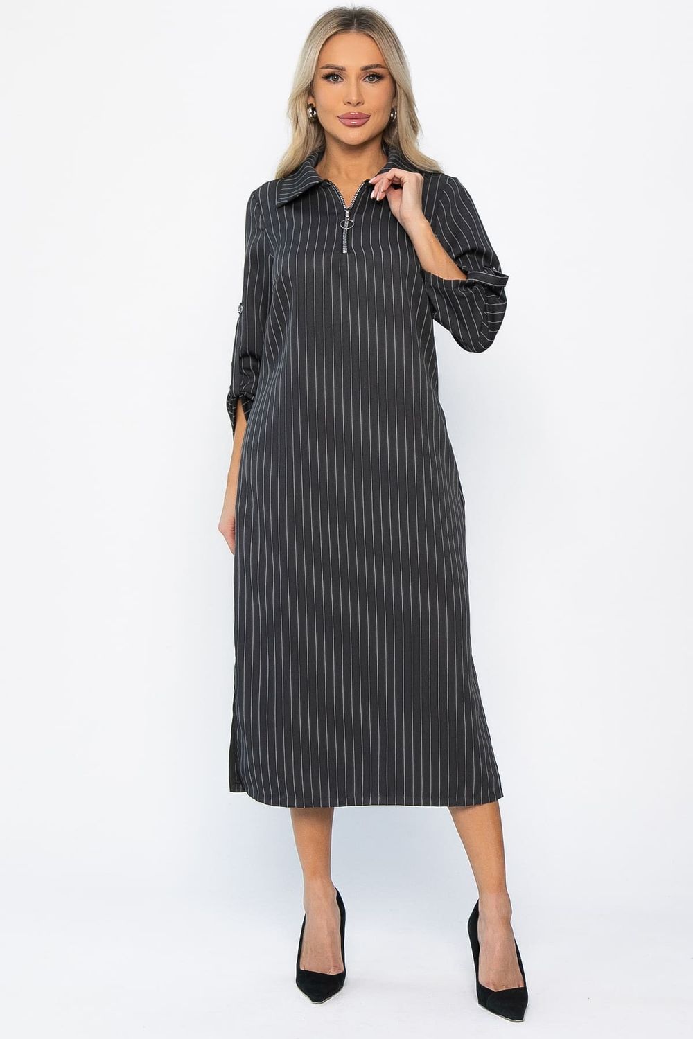 Платье Лоуренс (графит) П14331-18М LT Collection