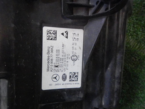 Фара левая Mercedes E W213 (2016-2021) LED