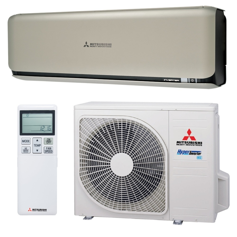 Инверторная сплит-система Mitsubishi Heavy DAIMOND SRK20ZSX-WFT/SRC20ZSX-W, титаниум