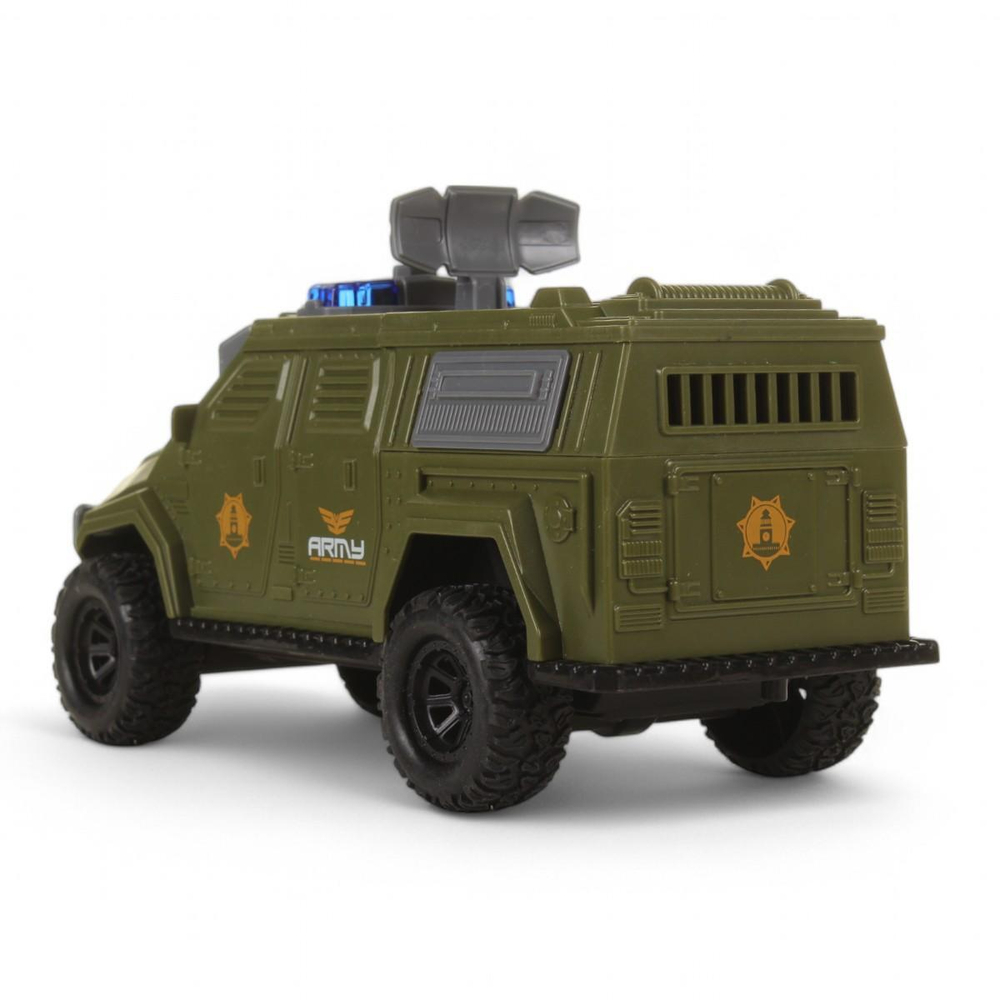 Машина Военная ин. со светом и звуком, коробка 661-034D