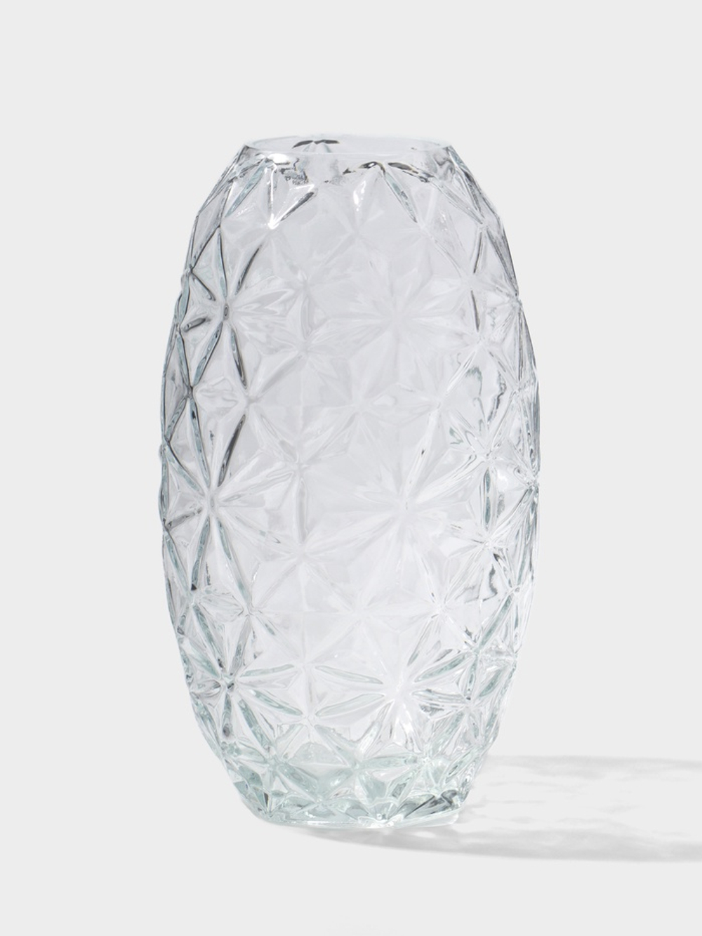 Ваза «Гунвор», 23.5×12 см, стекло, прозрачная