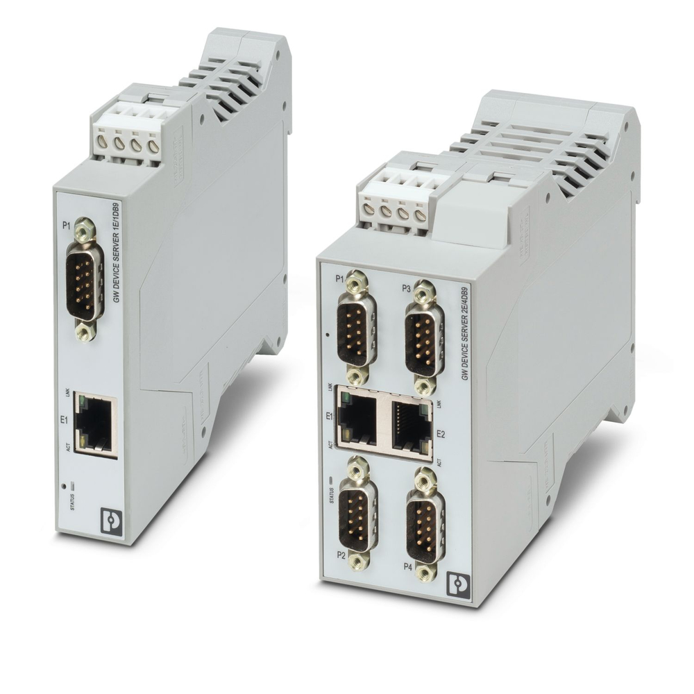 1062388 - GW EIP/MODBUS 2E/4DB9 - Преобразователь интерфейса