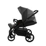 Детская коляска Sevillababy Tisso 2 в 1 черный экокожа