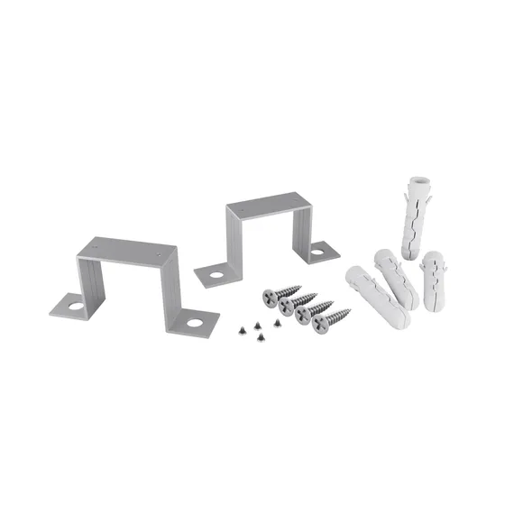 Комплект крепления для встроенного монтажа радиусного профиля 2шт. Led Strip alm-3535r-4mt