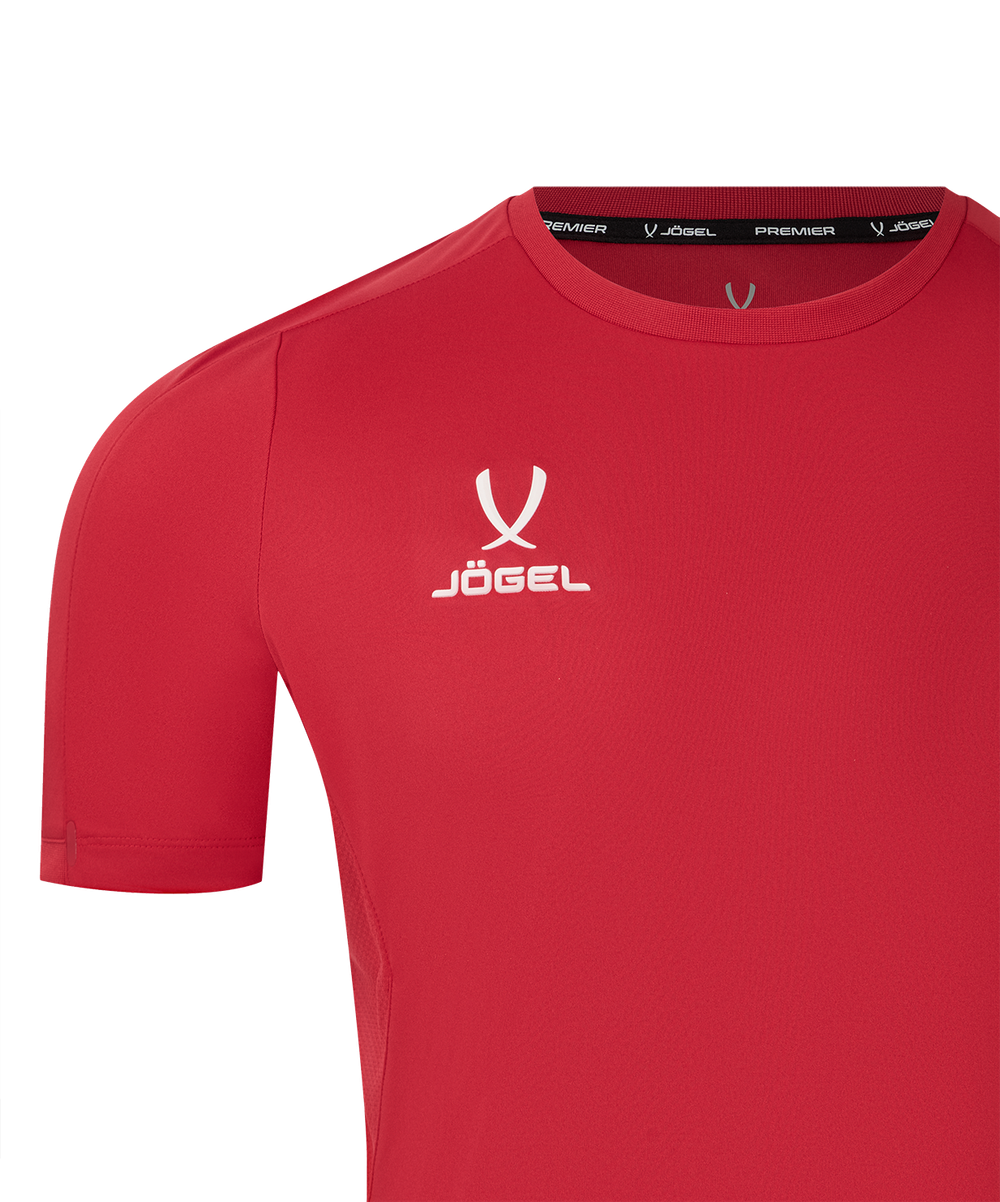 Футболка тренировочная JÖGEL PREMIER PerFormDRY Training Poly Tee, красный