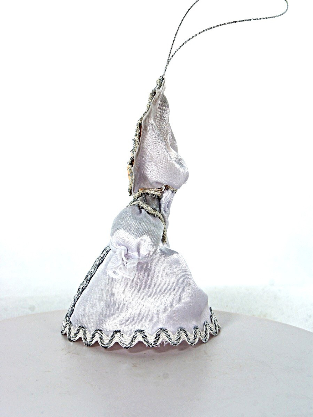 Кукла-подвеска Снежинка-Снегурочка