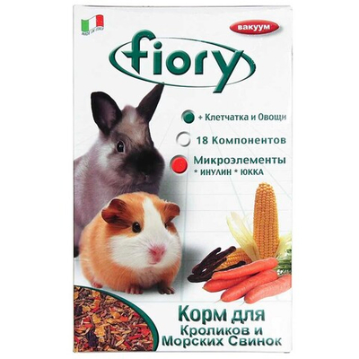 Fiory корм для морских свинок и кроликов Conigli e cavie