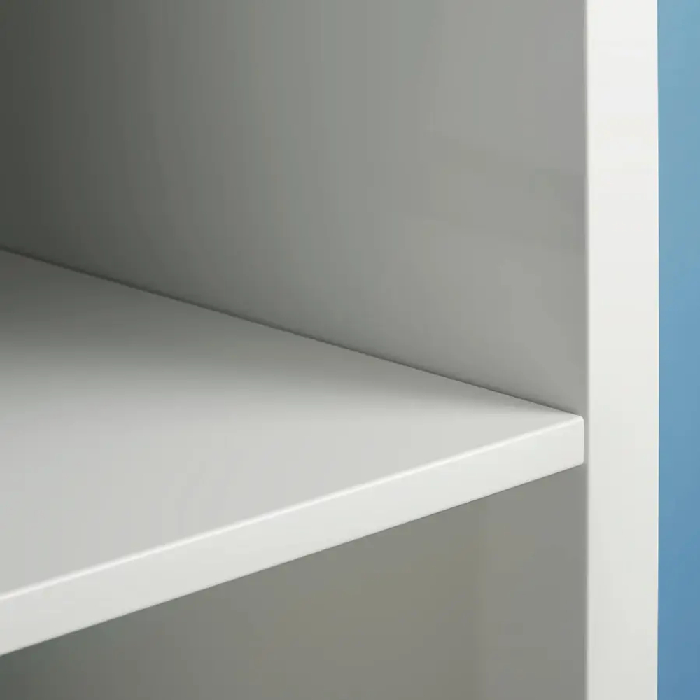 Стеллаж 8 ячеек с разделителями  - IKEA KALLAX, 77х147 см, белый, КАЛЛАКС ИКЕА