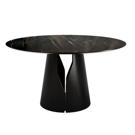 Стол круглый Джино керамика